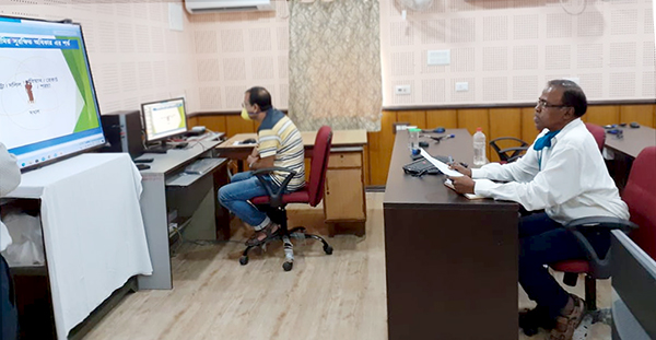 Pinaki-giving-virtual-training